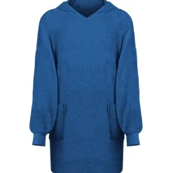 Vêtements & Accessoires-vidaXL Sweat à capuche couverture KINN L Coton Bleu marine