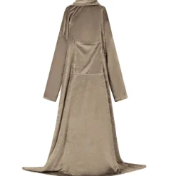 Vêtements & Accessoires-vidaXL Sweat à capuche couverture F Flanelle Camel
