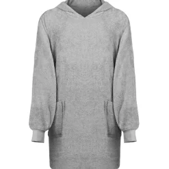 Vêtements & Accessoires-vidaXL Sweat à capuche couverture KINN L Coton Gris