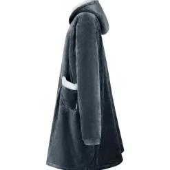 vidaXL Sweat à capuche couverture M Polaire et flanelle