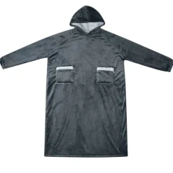 vidaXL Sweat à capuche couverture M Polaire et flanelle