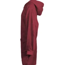 Vêtements & Accessoires-vidaXL Sweat à capuche couverture KINN Rouge L Coton Bordeaux&nbsp;