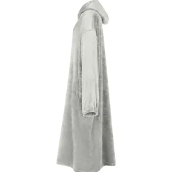 Vêtements & Accessoires-vidaXL Sweat à capuche couverture s Flanelle Gris