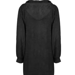 Vêtements & Accessoires-vidaXL Sweat à capuche couverture KINN L Coton Noir