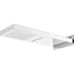 Plomberie-vidaXL Système de douche Acier inoxydable 201 Argenté