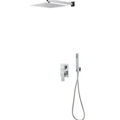 vidaXL Système de douche Acier inoxydable 201 é