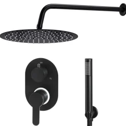 vidaXL Système de douche Acier inoxydable 201