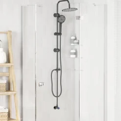 vidaXL Système de Douche 47 x 20 x 95 cm Acier inoxydable
