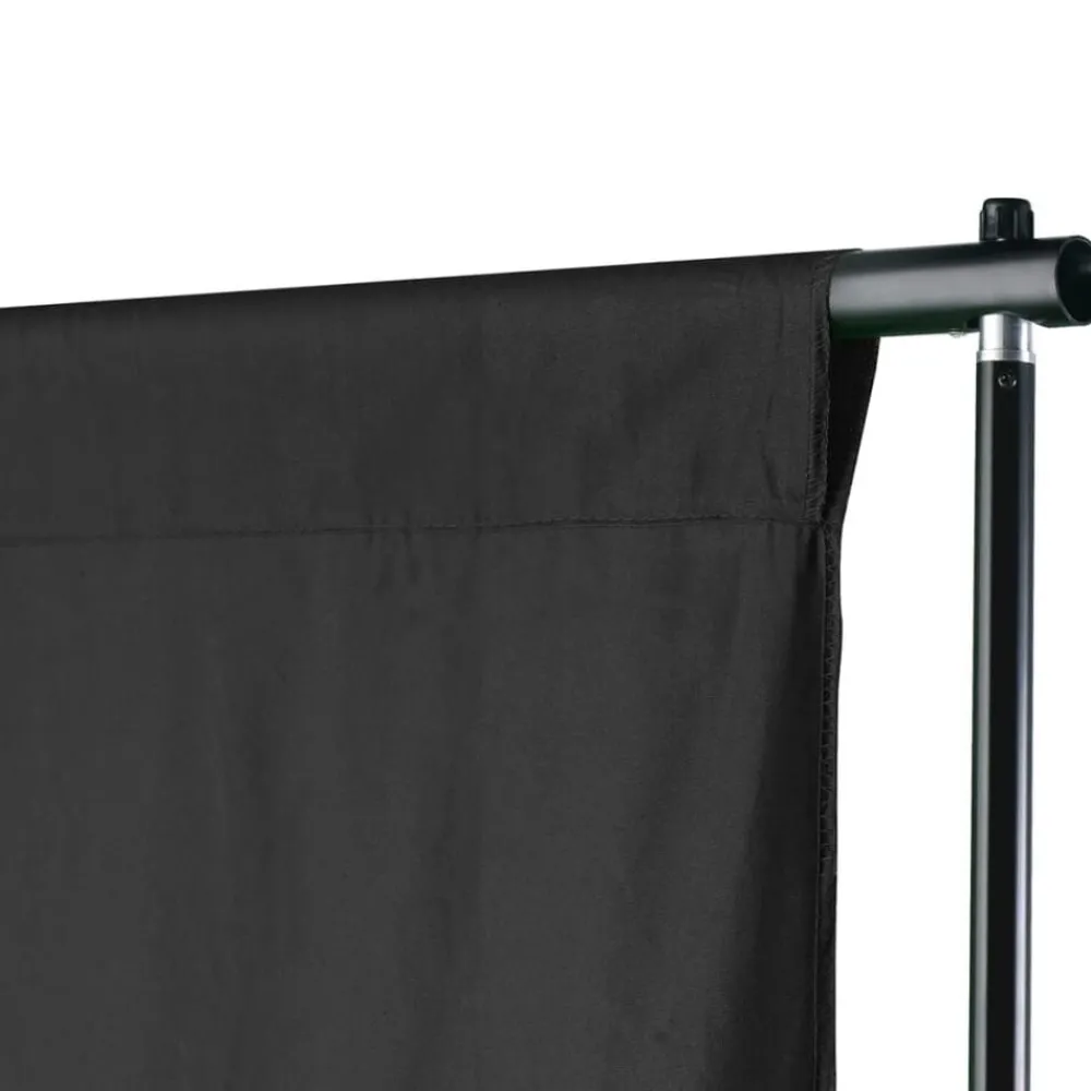 vidaXL Système de support de toile de fond de photo 600 x 300 cm