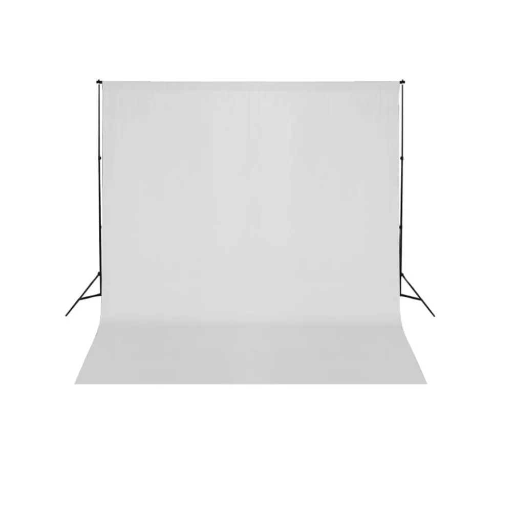 vidaXL Système de support de toile de fond 600 x 300 cm