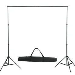 vidaXL Système de support de toile de fond 600 x 300 cm