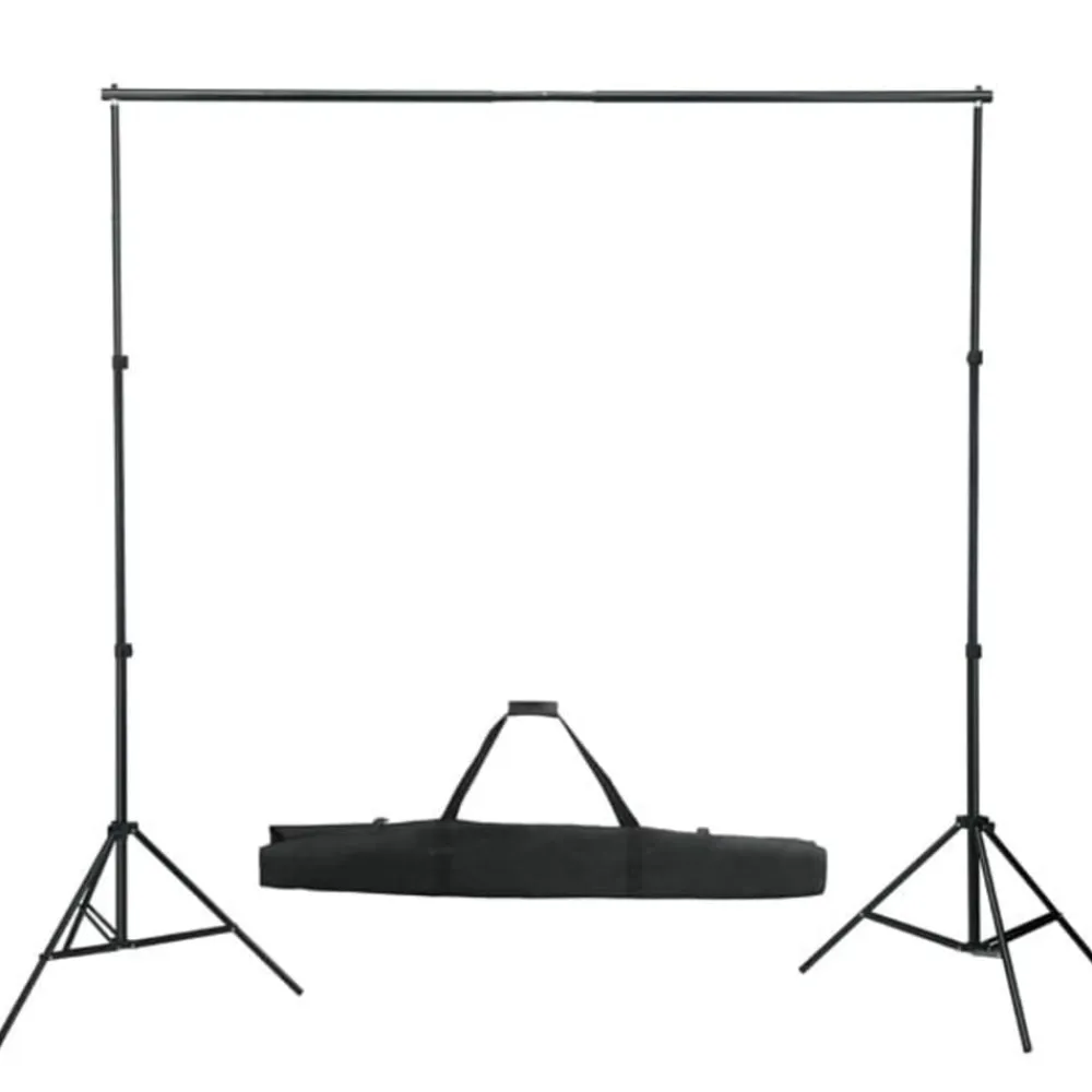 vidaXL Système de support de toile de fond 600 x 300 cm