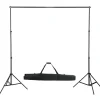 vidaXL Système de toile de fond télescopique 155-300 cm