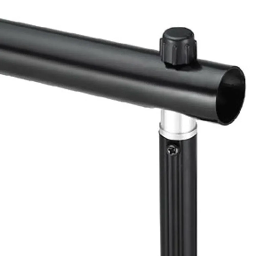 vidaXL Système de toile de fond télescopique 155-300 cm