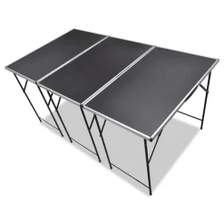 Tables-vidaXL Table à coller 3 pcs Pliable