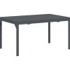vidaXL Table à dîner d'extérieur 2 pcs Anthracite 210 x 90 x 73 cm