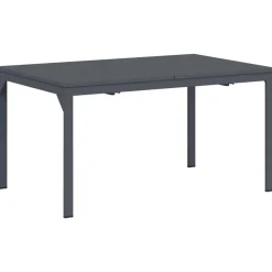 vidaXL Table à dîner d'extérieur 2 pcs Anthracite 210 x 90 x 73 cm