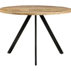vidaXL Table à dîner 110x75 cm Bois de manguier massif