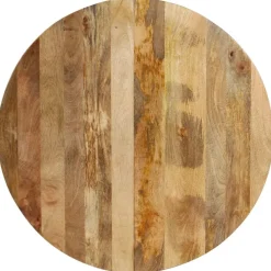 vidaXL Table à dîner 110x75 cm Bois de manguier massif