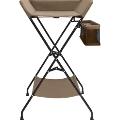 Change De Bébé-vidaXL Table à langer Fer Taupe