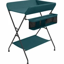 Change De Bébé-vidaXL Table à langer Fer Vert