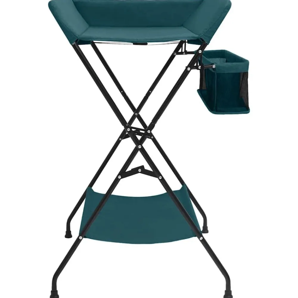 Change De Bébé-vidaXL Table à langer Fer Vert