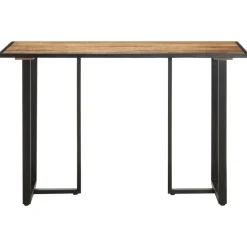 vidaXL Table à manger 120 cm Bois de manguier brut