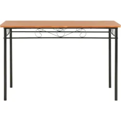 Tables-vidaXL Table à manger Marron 120x70x75 cm MDF