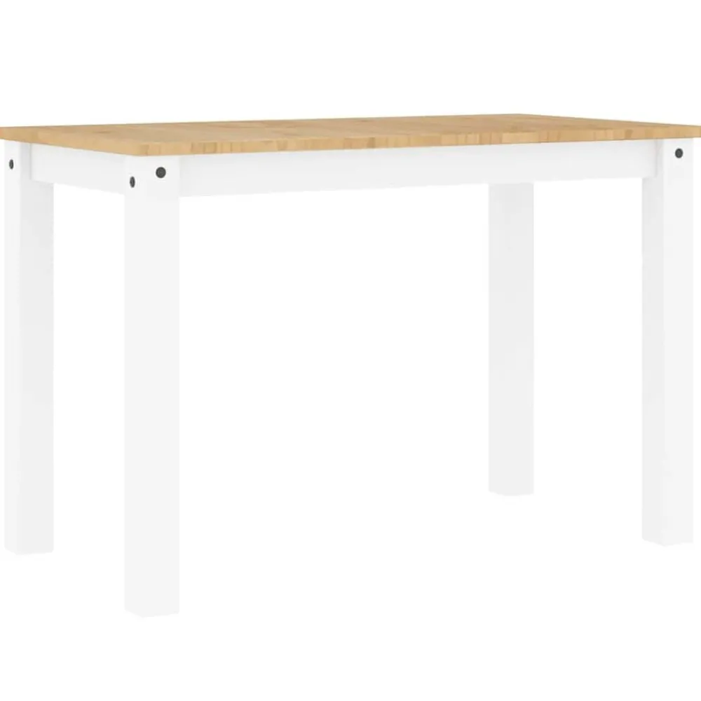 vidaXL Table à manger PANAMA 112x60x75 cm bois massif de pin