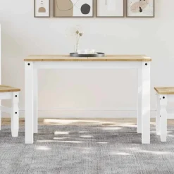 vidaXL Table à manger PANAMA 112x60x75 cm bois massif de pin