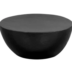 vidaXL Table basse Aluminium martelé 70x30 cm
