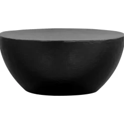 vidaXL Table basse Aluminium martelé 70x30 cm