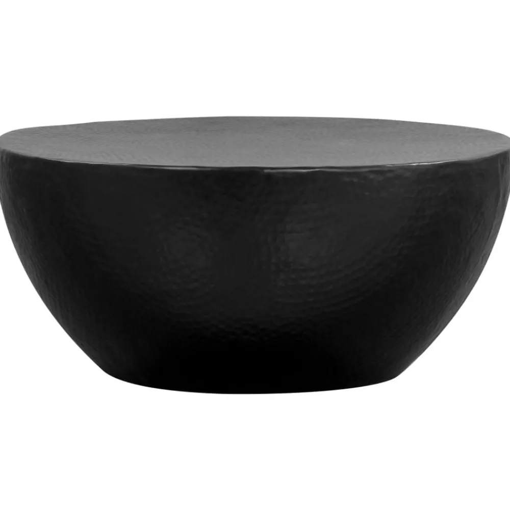 vidaXL Table basse Aluminium martelé 70x30 cm