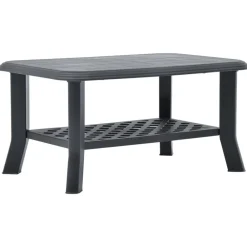 vidaXL Table basse 90x60x46 cm Plastique