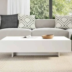vidaXL Table basse brillant