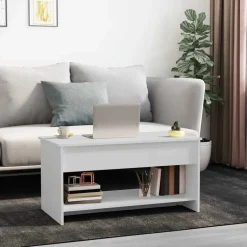 vidaXL Table basse 102x50x52,5 cm bois d'ingénierie