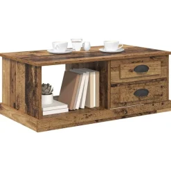 vidaXL Table basse 90 x 50 x 35 cm Bois d'ingénierie