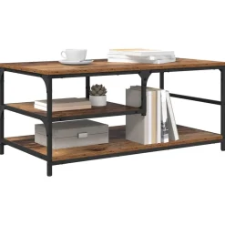 vidaXL Table basse 90 x 49 x 40 cm Bois d'ingénierie