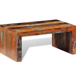 vidaXL Table basse Bois recyclé