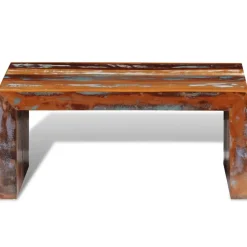 vidaXL Table basse Bois recyclé