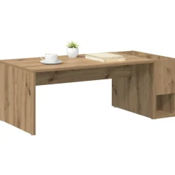 vidaXL Table basse Chêne artisanal 101,5 x 50 x 37 cm