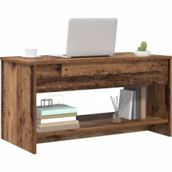vidaXL Table basse Chêne artisanal 80 x 50,5 x 41,5 cm