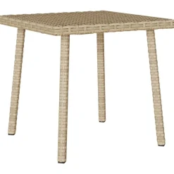 vidaXL Table basse de jardin rectangulaire 40x40x37 cm rotin