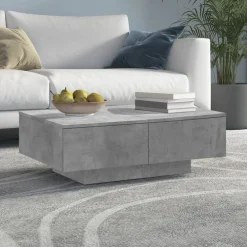 vidaXL Table basse 90x60x31 cm Aggloméré