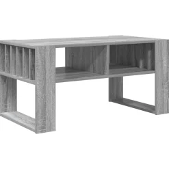 Tables-vidaXL Table basse Gris Sonoma 92 x 49,5 x 45 cm Bois d'ingénierie Sonoma gris