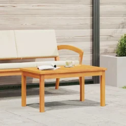Mobilier De Jardin-vidaXL Table basse Huile Naturelle Bois d'Acacia Massif