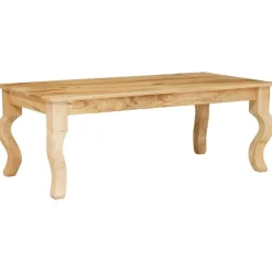 Tables-vidaXL Table basse Marron 110 x 55 x 40 cm Bois de mangue massif