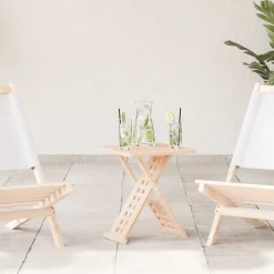 Tables-vidaXL Table basse Marron 33 x 33 x 40,5 cm Bois de noyer massif