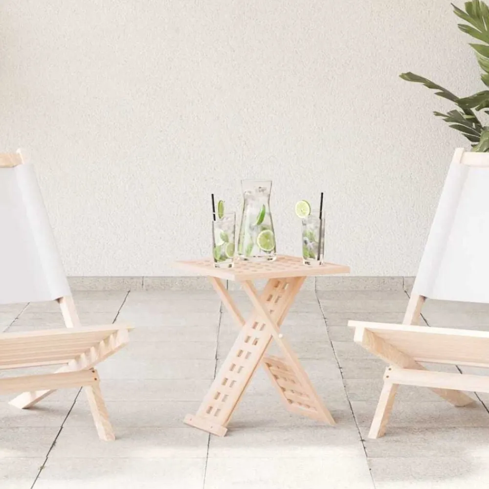 Tables-vidaXL Table basse Marron 33 x 33 x 40,5 cm Bois de noyer massif