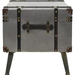 vidaXL Table basse MDF et aluminium 102x51x47,5 cm